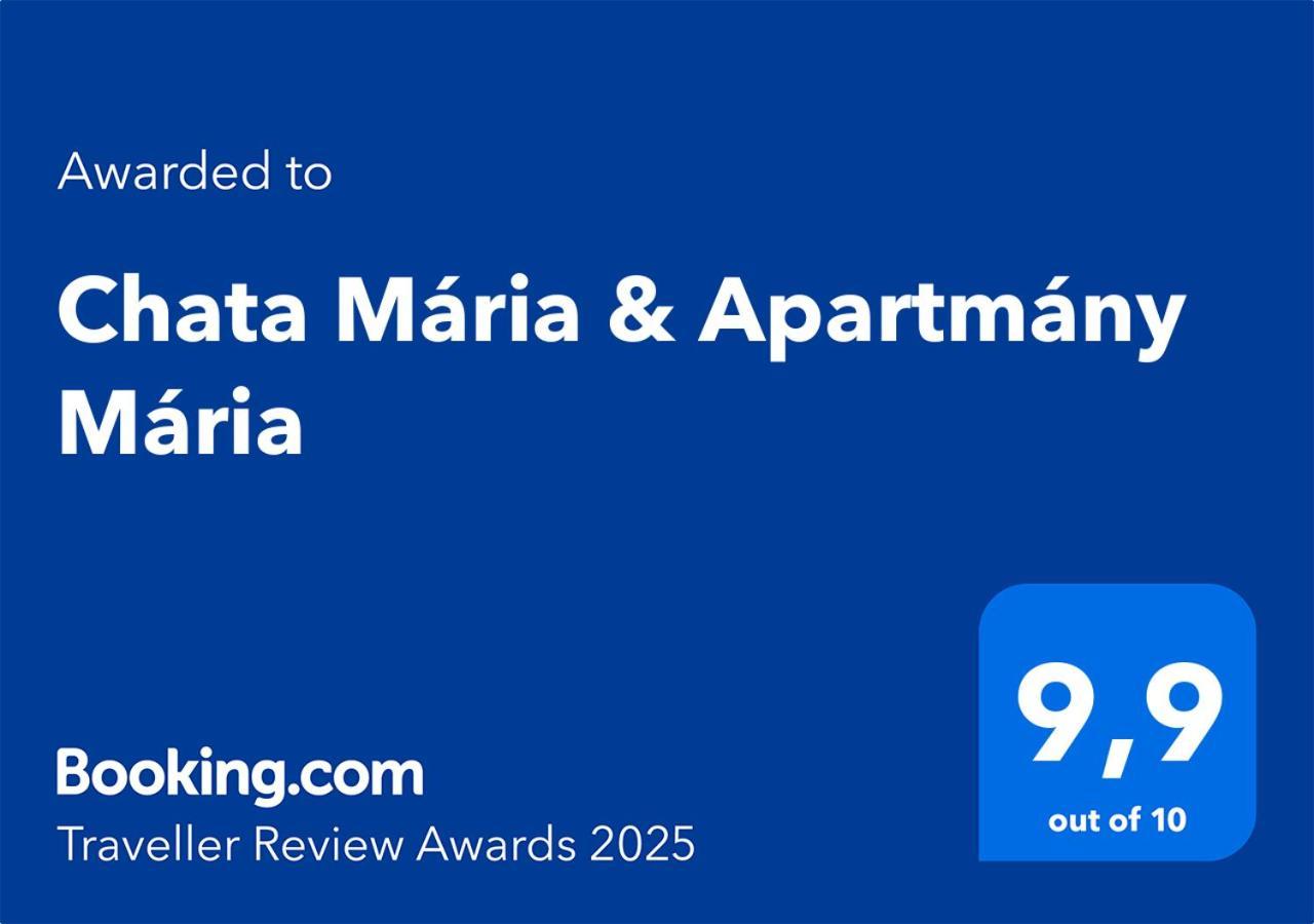 Chata Mária&Apartmány Mária Prosiek Exterior foto